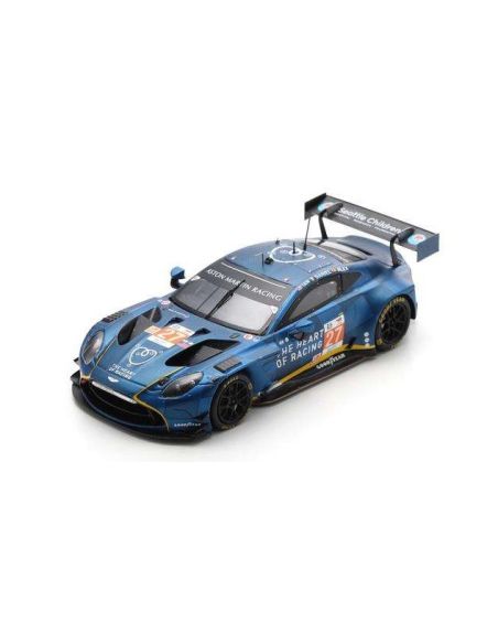 SPARK MODEL S9146 ASTON MARTIN VANTAGE GT3 N.27 24 H LE MANS 2024 JAMES-MANCINELLI-RIBERAS Modellino