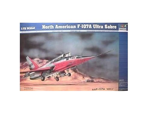 TRUMPETER 01605 US F-107A Modellino