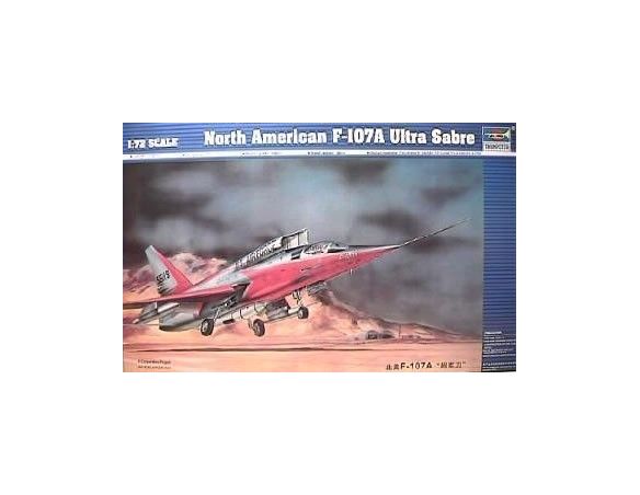 TRUMPETER 01605 US F-107A Modellino