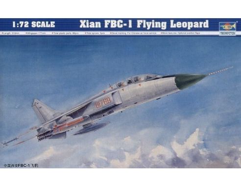 Trumpeter TP1608 AEREO XIAN F 1 LEOPARD KIT 1:72 Modellino