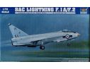 TRUMPETER 01634 ENGLISH ELECTRIC BAC LIGHTNING F.1A/F2 Modellino