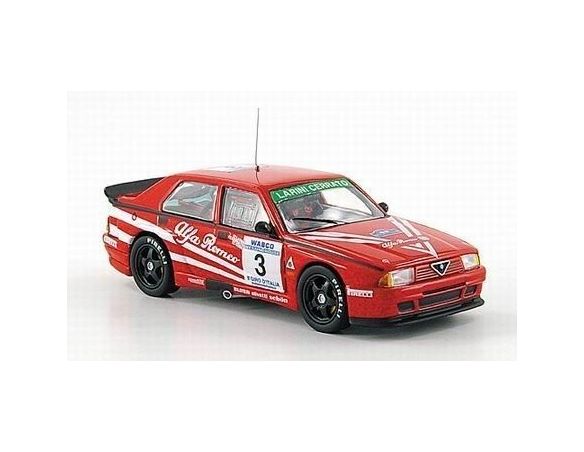 Best Model M47092 ALFA ROMEO 75 TURBO EVOLUZIONE GIRO Modellino