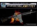 TRUMPETER 01902 AR15/M16/M4 FAMILY XM177E1 Modellino