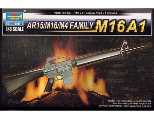 TRUMPETER 01903 AR15/M16/M4 FAMILY-M16A1 Modellino