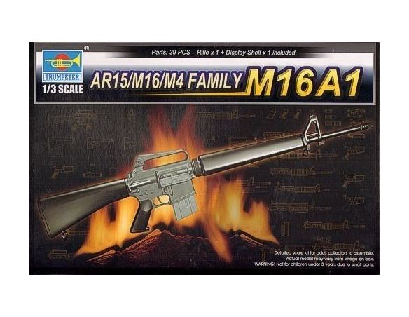 TRUMPETER 01903 AR15/M16/M4 FAMILY-M16A1 Modellino