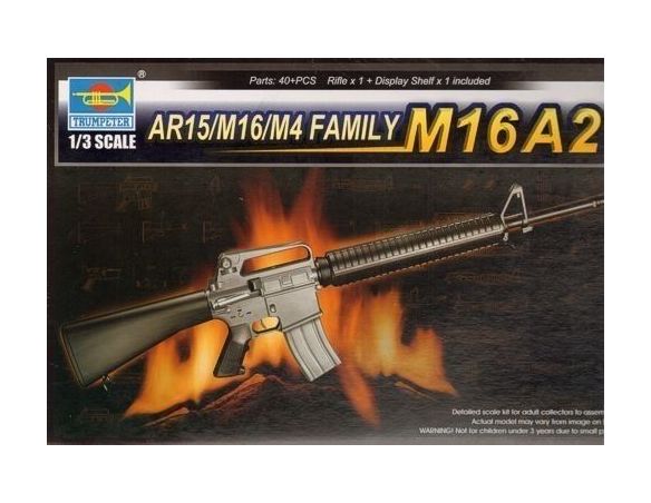 TRUMPETER 01907 XM177E1 SMG / XM177E2 / M733 Modellino