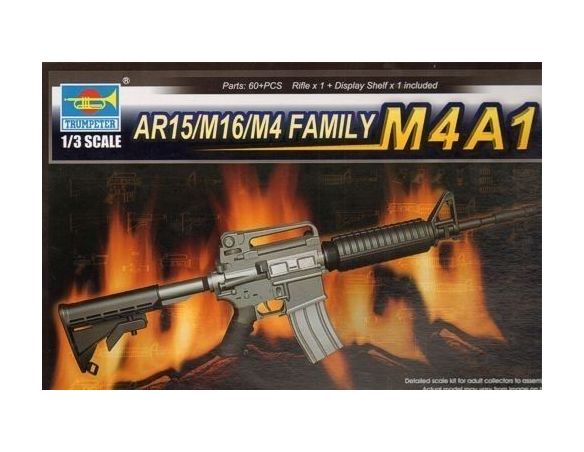 TRUMPETER 01908 SR-16 RIFLE Modellino