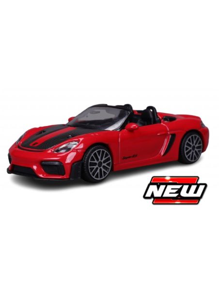 BBURAGO BU30472R PORSCHE 718 SPYDER RS 2024 RED 1:43 Modellino