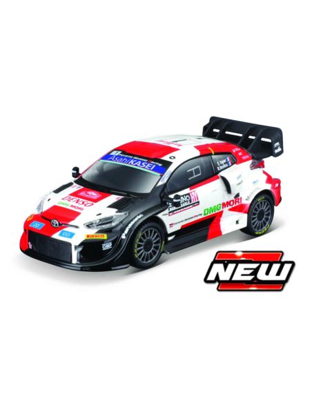 BBURAGO BU38310 TOYOTA YARIS WRC RACING 2021 SIGNATURE 1:43 Modellino