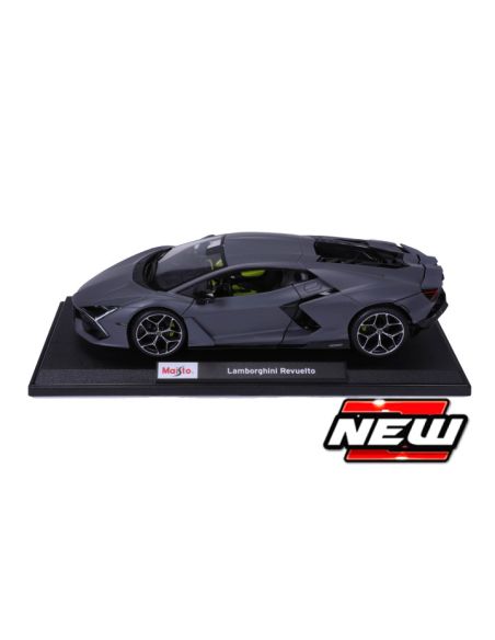 MAISTO MI31463G LAMBORGHINI 74X REVUELTO MATT GREY 1:18 Modellino