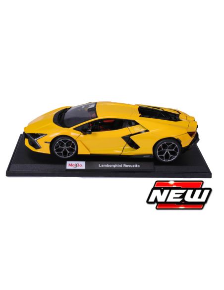 MAISTO MI31463YL LAMBORGHINI 74X REVUELTO YELLOW 1:18 Modellino