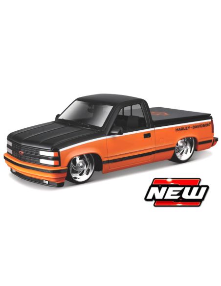MAISTO MI32274 CHEVROLET 454 SS PICK UP 1993 HARLEY DAVIDSON 1:24 Modellino