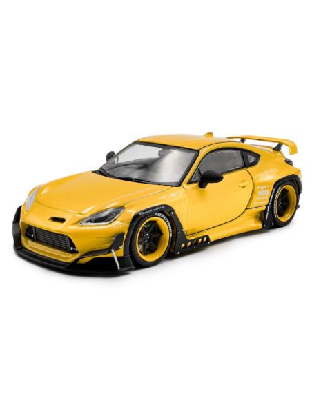 SOLIDO SL4315101 TOYOTA GR86 ROCKET BUNNY COUPE 2022 YELLOW 1:43 Modellino