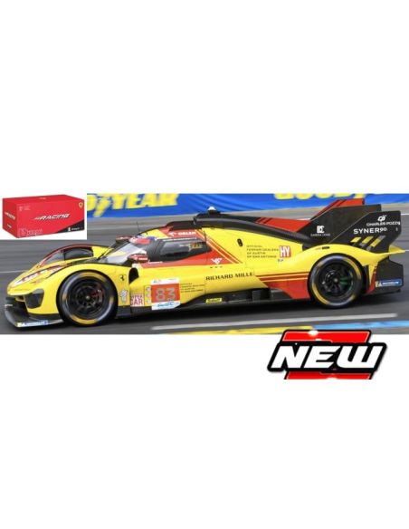 BBURAGO BU36317 FERRARI 499P N.83 LE MANS 2024 KUBICA-YIFEI-SCARCMAN 1:43 Modellino