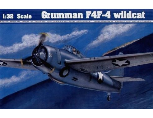 TRUMPETER 02223 F4F-4 WILDCAT Modellino
