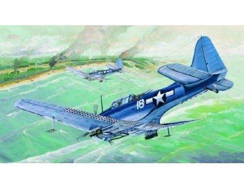TRUMPETER 02243 SBD-5/A DAUNTLESS Modellino