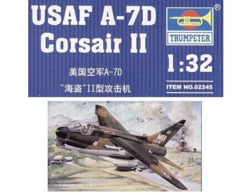TRUMPETER 02245 USAF A-7D CORSAIR II Modellino