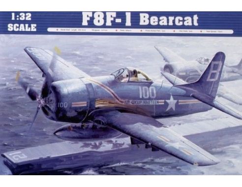 TRUMPETER 02247 F8F-1 BEARCAT Modellino