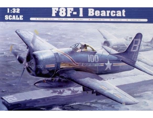 TRUMPETER 02247 F8F-1 BEARCAT Modellino