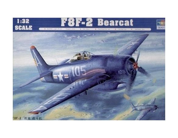 TRUMPETER 02248 F8F-2 BEARCAT Modellino