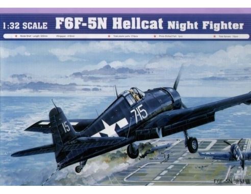 TRUMPETER 02259 F6F-5N HELLCAT Modellino