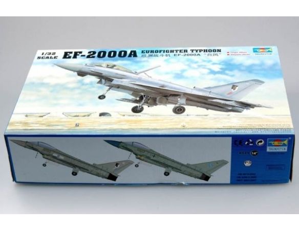 TRUMPETER 02278 EF-2000 EUROFIGHTER TYPHOON Modellino
