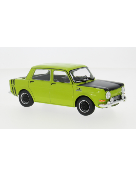 WHITEBOX WB124246 SIMCA 1000 RALLY 2 1970 LIGHT GREEN 1:24 Modellino