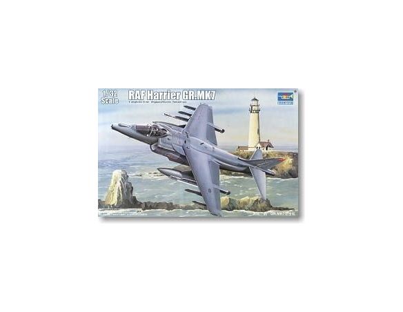 TRUMPETER 02287 RAF HARRIER GR.MK7 Modellino