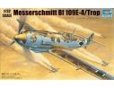 TRUMPETER 02290 MESSERSCHMITT BF 109E-4 TROP Modellino
