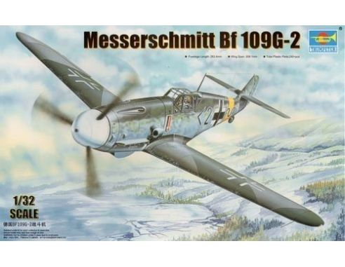 TRUMPETER 02294 MESSERSCHMITT BF 109 G-2 Modellino
