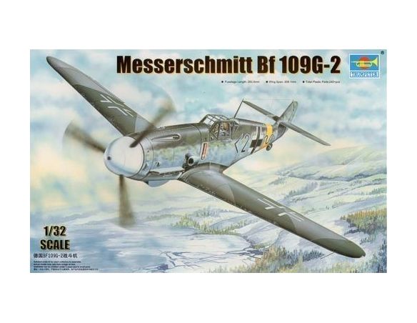 TRUMPETER 02294 MESSERSCHMITT BF 109 G-2 Modellino