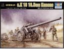 TRUMPETER 02305 GERMAN S.10 CM K.18 CANNON Modellino