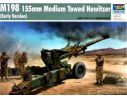 TRUMPETER 02306 US M198 155mm MEDIUM TOWED HOWITZER EARLY VER. Modellino