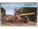 TRUMPETER 02314 GERMAN 21 cm MORSER 18 HEAVY ARTILLERY Modellino