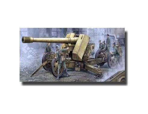 Trumpeter TP2317 CANNONE GERMAN 128 mm KIT 1:35 Modellino