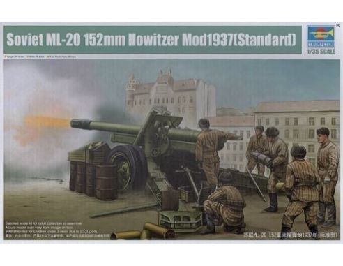 TRUMPETER 02323 SOVIET ML-20 152mm HOWITZER MOD. 1937 STANDARD Modellino