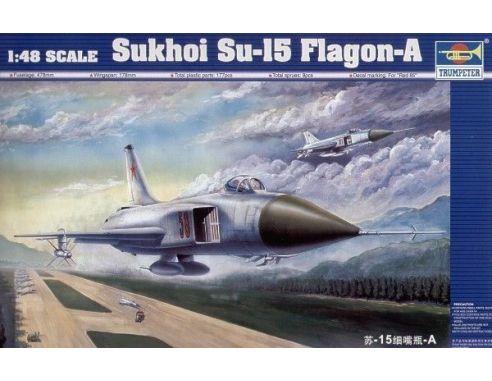 TRUMPETER 02810 SU-15A FLAGON A Modellino