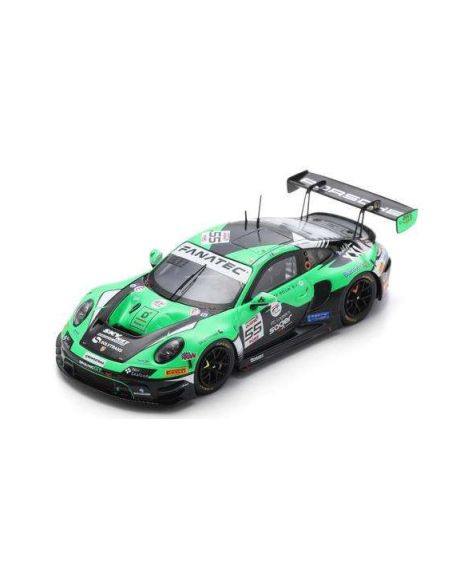 SPARK MODEL SB802 PORSCHE 911 GT3 R N.55 24 H SPA 2024 RAPPANGE-BLOM-NAKKEN-NOUET 1:43 Modellino