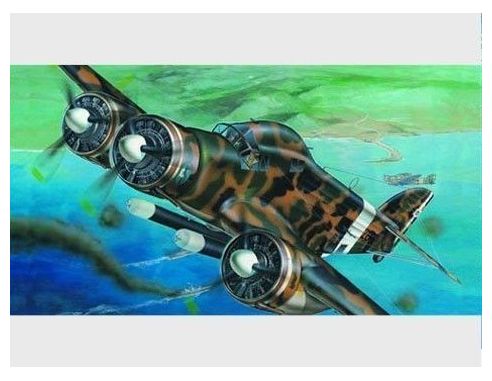 Trumpeter TP2817 SAVOIA MARCHETTI 79 SPARVIERO KIT 1:48 Modellino