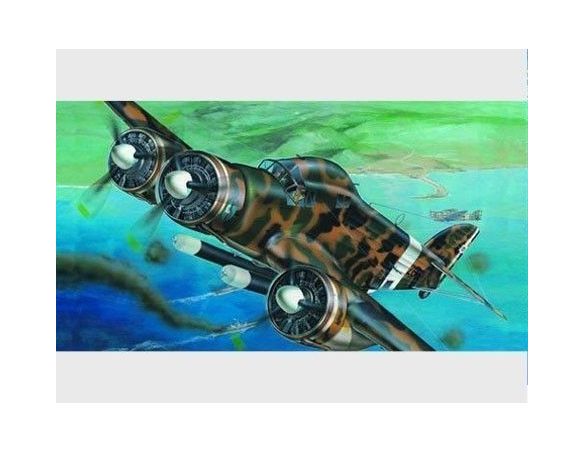 Trumpeter TP2817 SAVOIA MARCHETTI 79 SPARVIERO KIT 1:48 Modellino