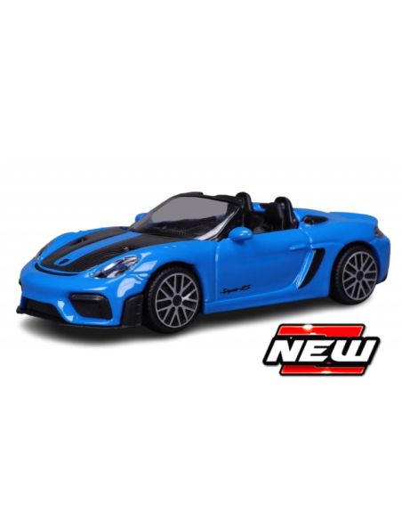 BBURAGO BU30472BL PORSCHE 718 SPYDER RS 2024 BLUE 1:43 Modellino