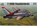 TRUMPETER 02822 F-100 D THUNDERBIRDS LIVERY Modellino
