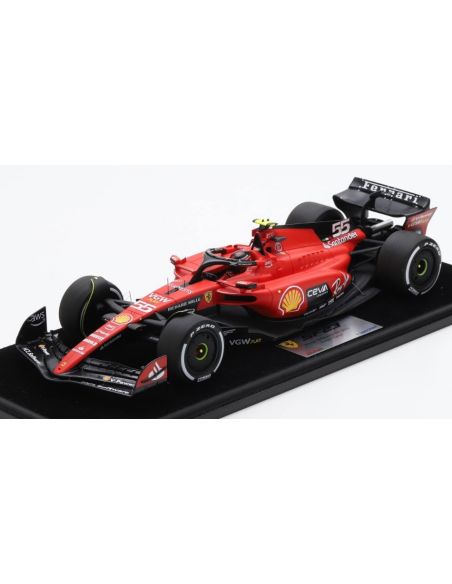 LOOKSMART LS18F1054 FERRARI SF-23 N.55 WINN.SINGAPORE GP 2023 C.SAINZ 1:18 Modellino