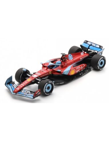 LOOKSMART LS18F1061 FERRARI SF-24 N.16 3rd MIAMI GP 2024 C.LECLERC 1:18 Modellino