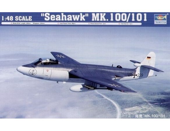 TRUMPETER 02827 SEAHAWK MK.100/101 Modellino