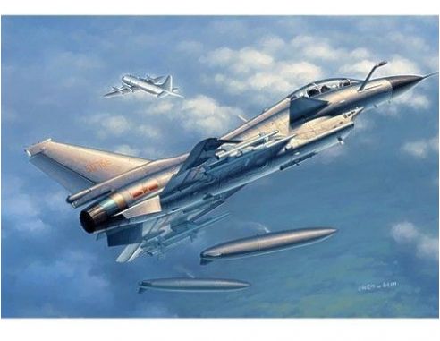 TRUMPETER 02842 PLAAF J-10S VIGOROUS DRAGON Modellino