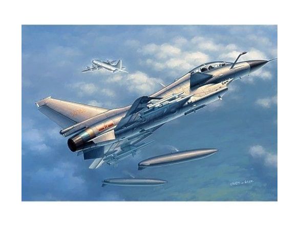 TRUMPETER 02842 PLAAF J-10S VIGOROUS DRAGON Modellino