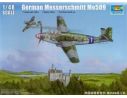 TRUMPETER 02849 GERMAN MESSERSCHMITT ME 509 FIGHTER Modellino