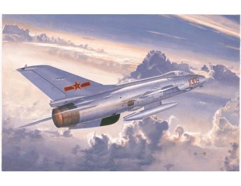 TRUMPETER 02860 J-7B FIGHTER Modellino