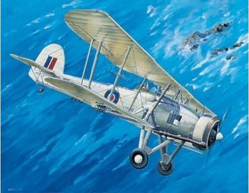 TRUMPETER 03208 FAIREY SWORDFISH MARK II Modellino